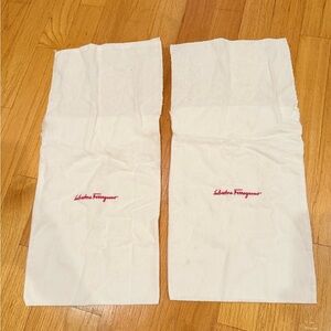 Ferragamo 2 Dust bags Shoes unisex
